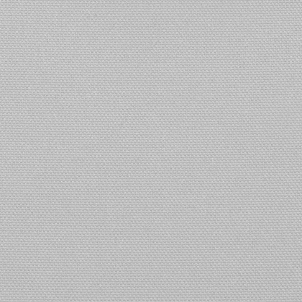 vidaXL Żagiel przeciwsłoneczny, jasnoszary, 7x5 m, 100% poliester