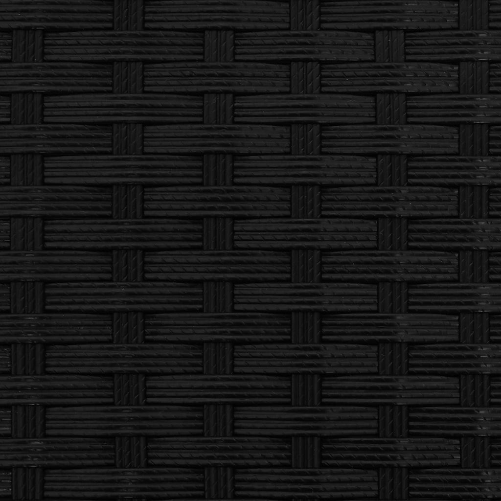 vidaXL Osłona do treli ogrodowej Czarny 35 x 30 x 135 cm Metal