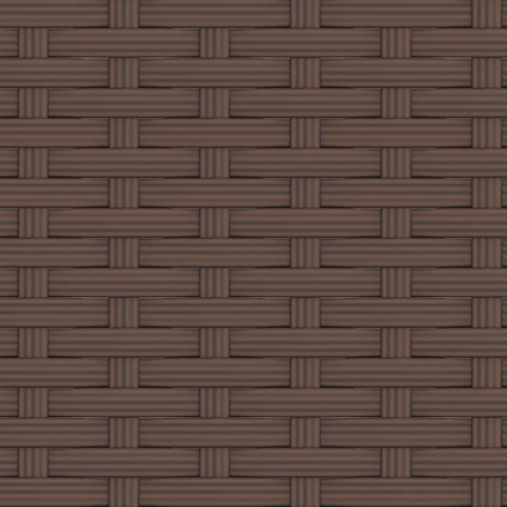 vidaXL Osłona do treli ogrodowej Brązowy 105 x 30 x 170 cm Metal
