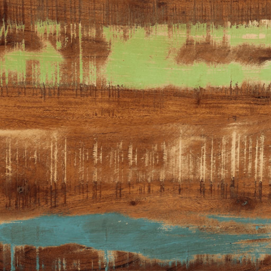 vidaXL Stolik konsolowy, 110x30x76 cm, lite drewno z odzysku