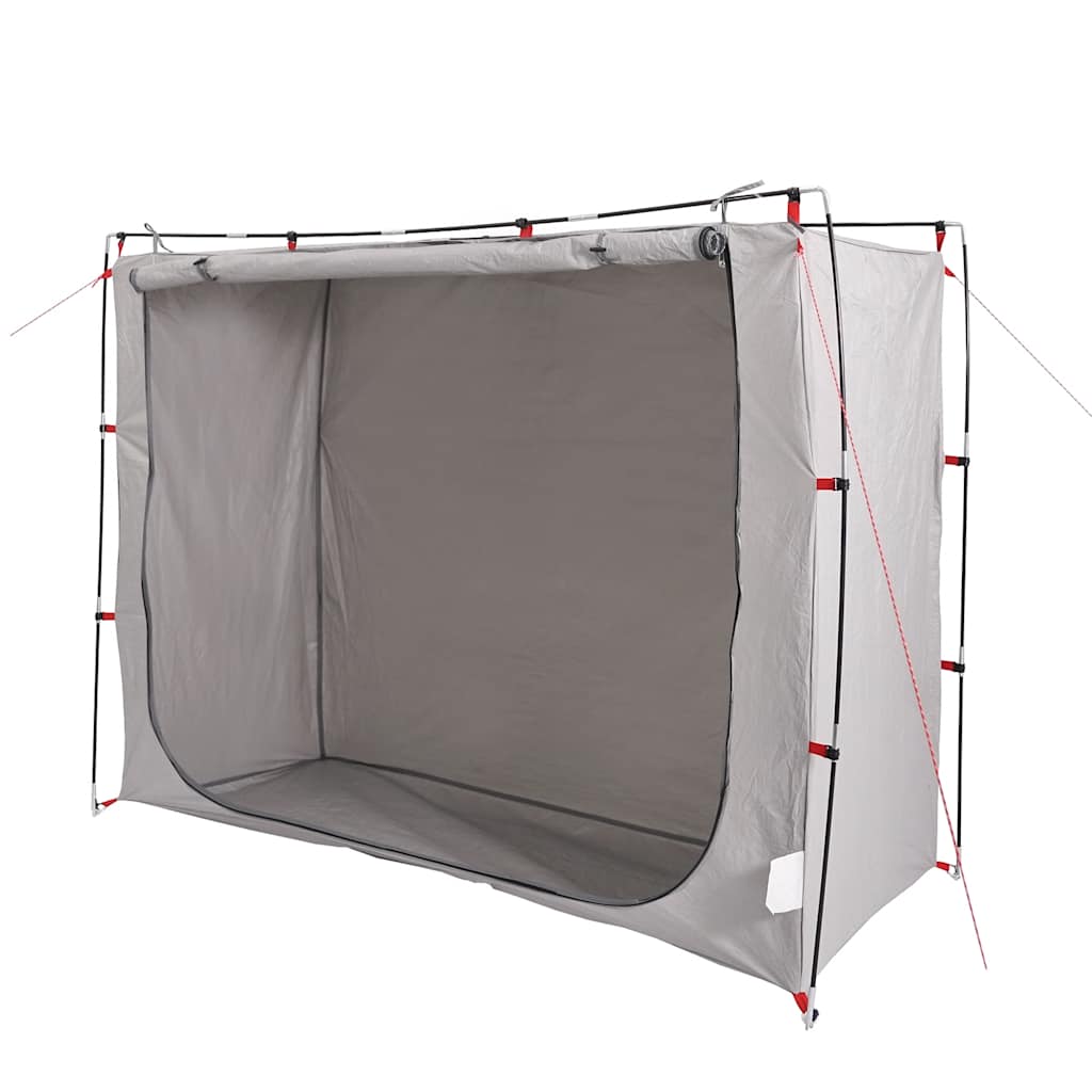 vidaXL Namiot magazynowy, szary, wodoszczelny