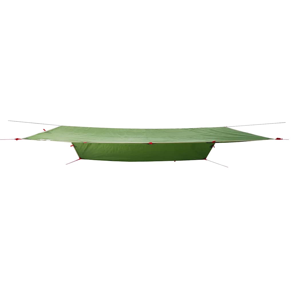 vidaXL Płachta biwakowa, zielona, 360x294 cm, wodoszczelna