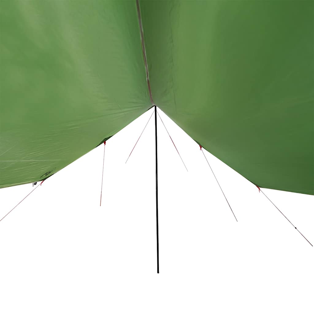 vidaXL Płachta biwakowa, zielona, 460x305x210 cm, wodoszczelna