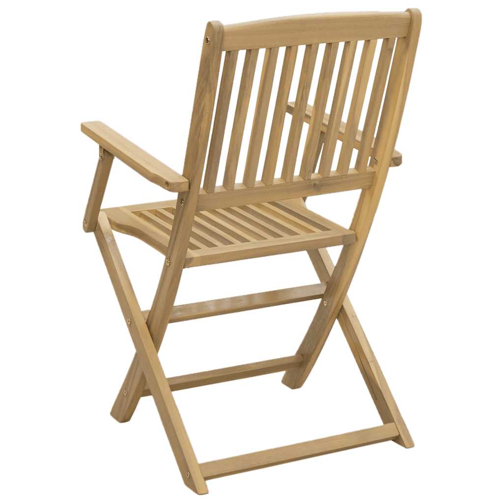 vidaXL Składane krzesła ogrodowe, 4 szt., 54x61x88 cm, akacja