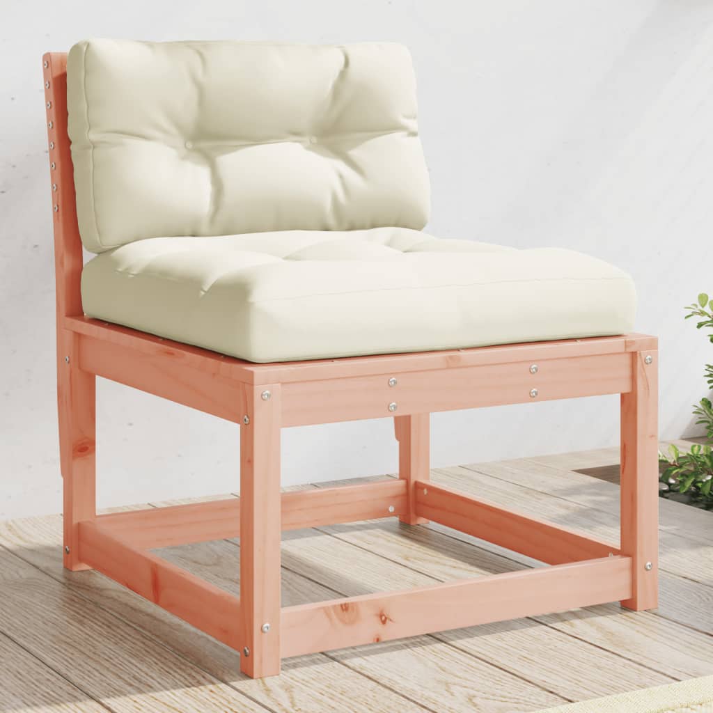 vidaXL Sofa ogrodowa z poduszkami, lite drewno daglezjowe