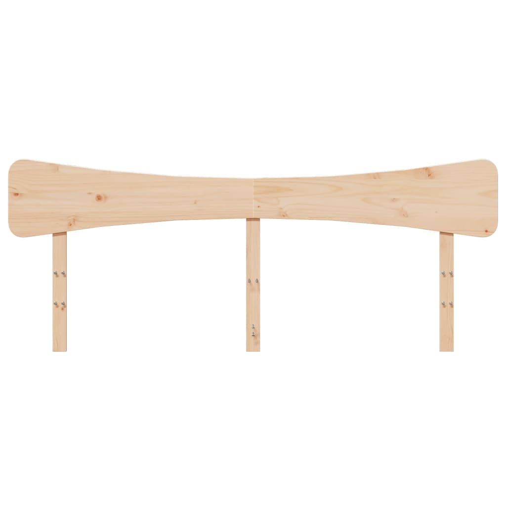 vidaXL Wezgłowie do łóżka, 200 cm, lite drewno sosnowe