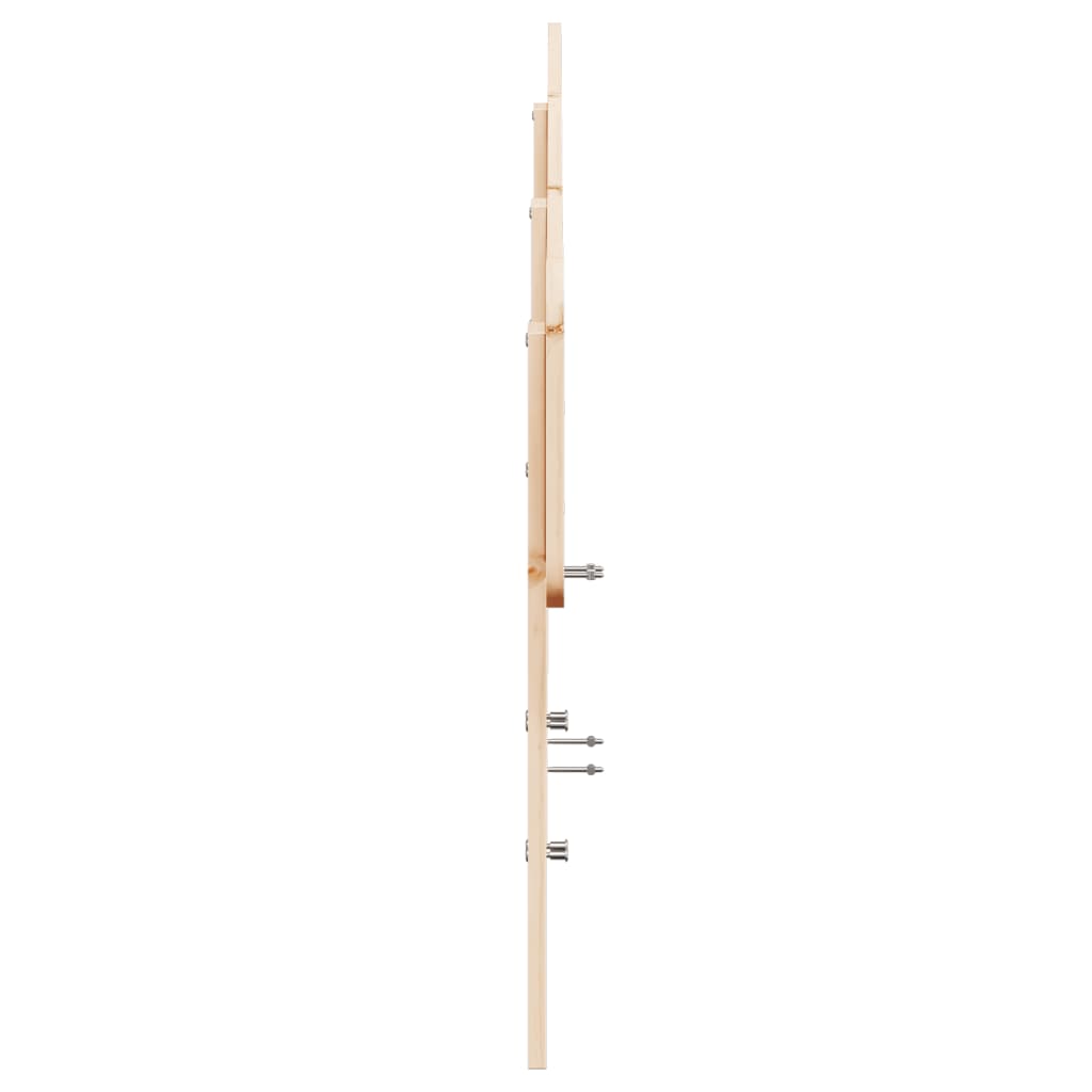 vidaXL Wezgłowie do łóżka, 200 cm, lite drewno sosnowe