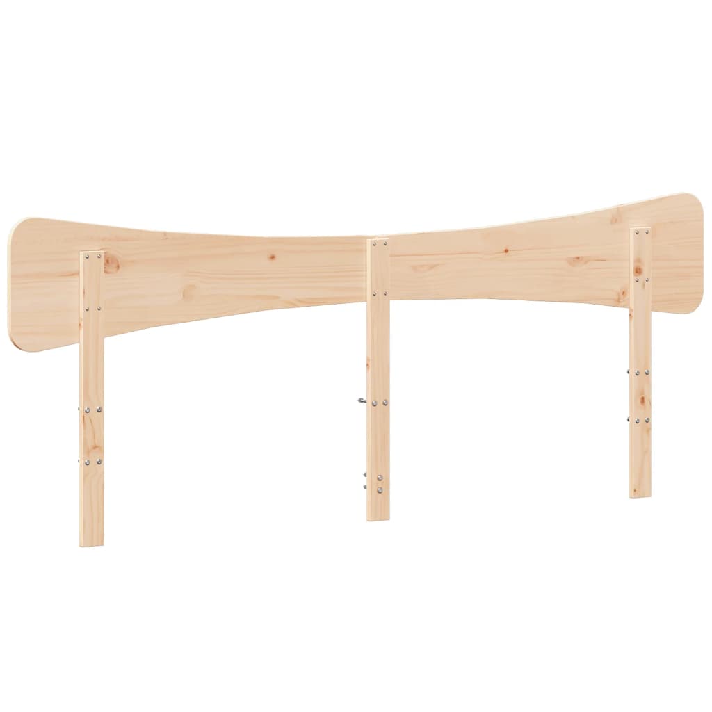 vidaXL Wezgłowie do łóżka, 200 cm, lite drewno sosnowe