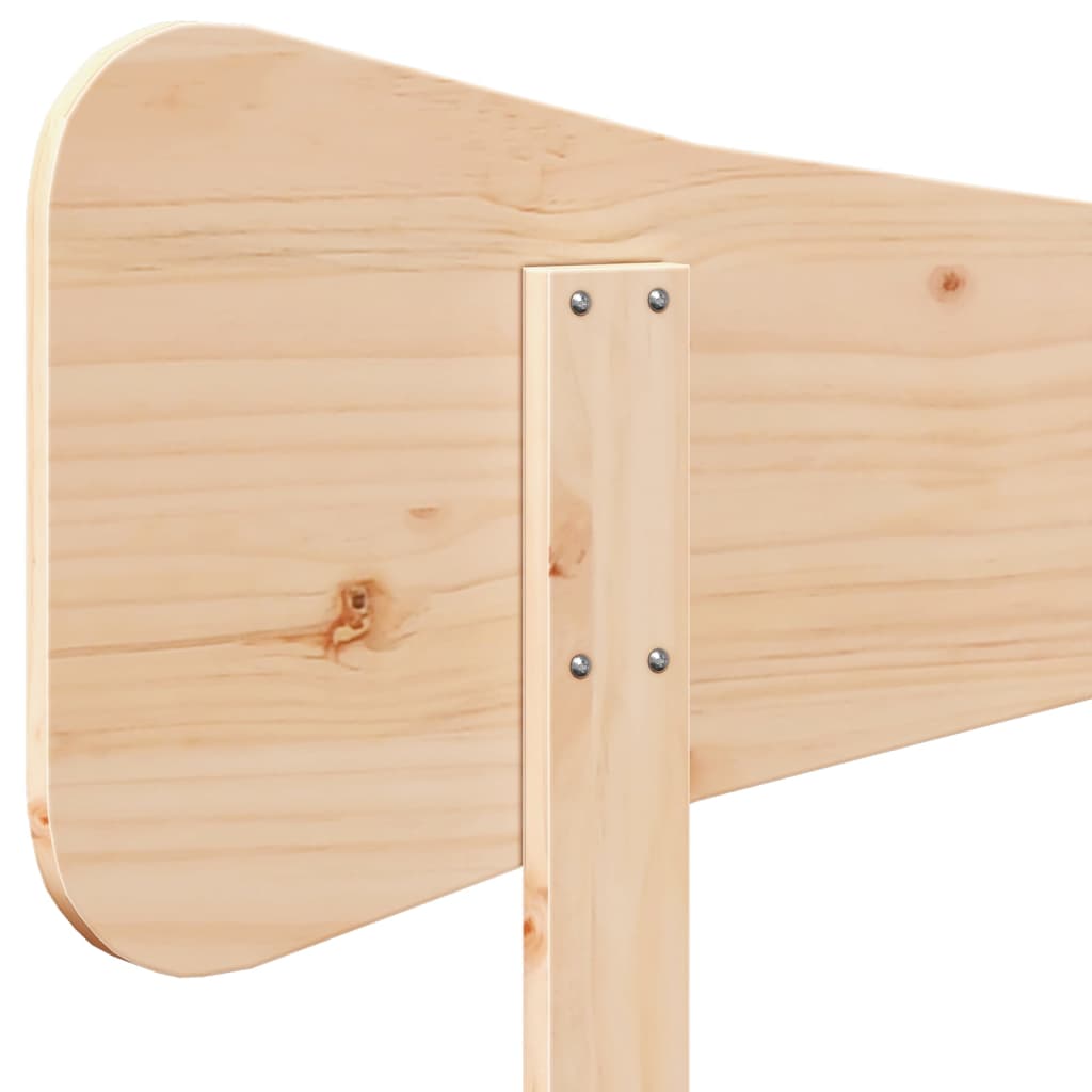 vidaXL Wezgłowie do łóżka, 200 cm, lite drewno sosnowe
