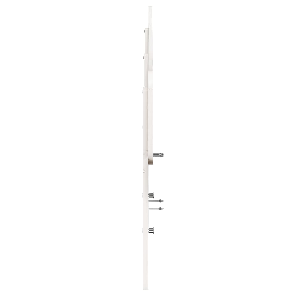 vidaXL Wezgłowie do łóżka, białe, 180 cm, lite drewno sosnowe