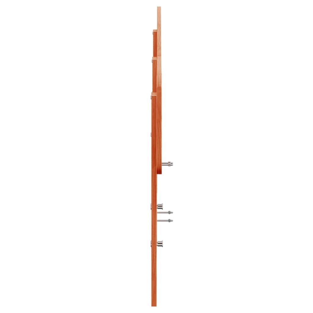 vidaXL Wezgłowie do łóżka, woskowy brąz, 180 cm, lite drewno sosnowe