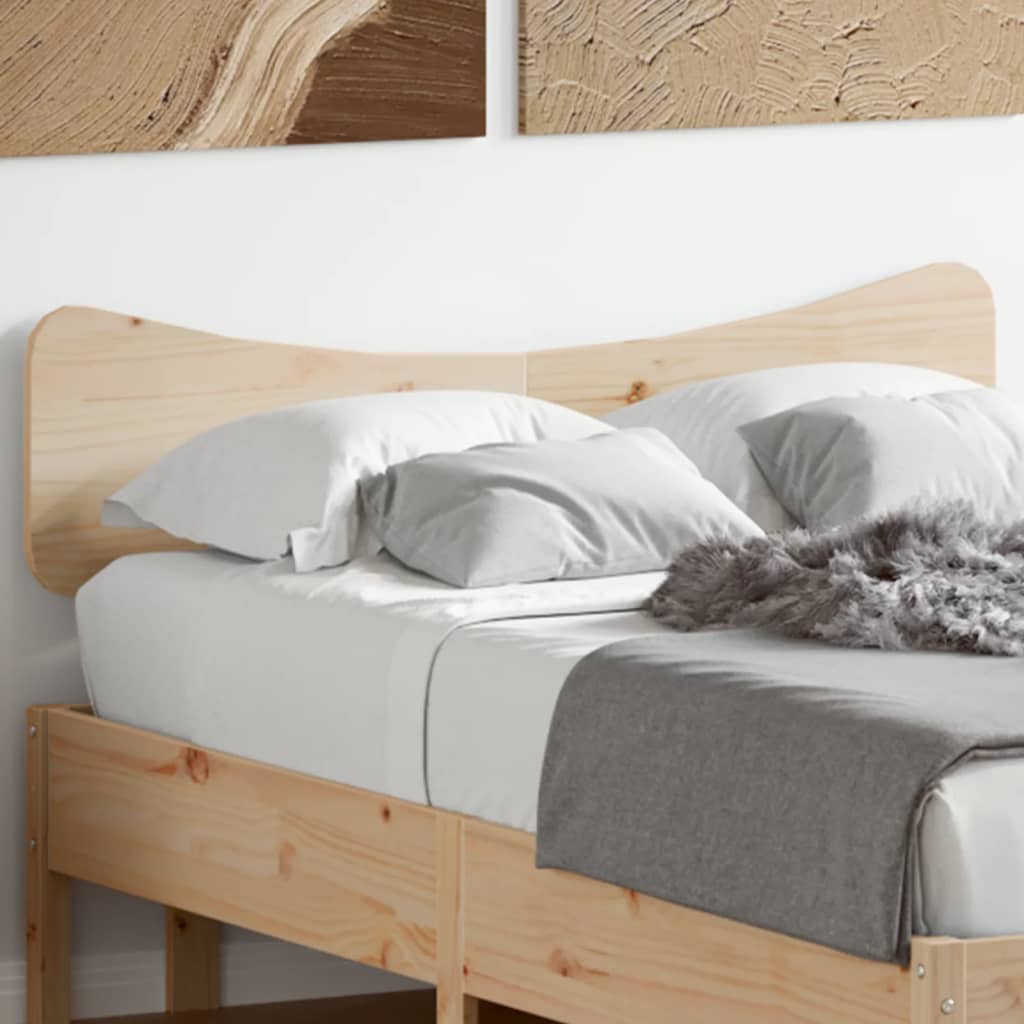 vidaXL Wezgłowie do łóżka, 120 cm, lite drewno sosnowe