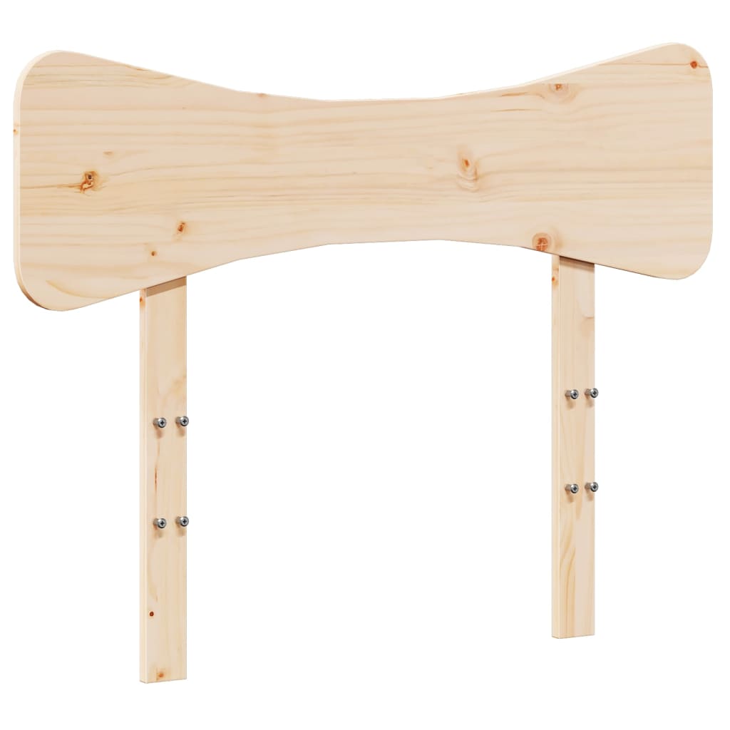 vidaXL Wezgłowie do łóżka, 100 cm, lite drewno sosnowe