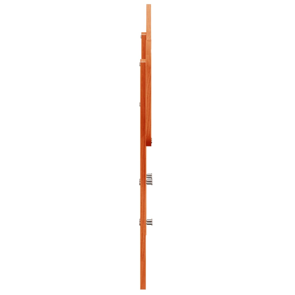 vidaXL Wezgłowie do łóżka, woskowy brąz, 100 cm, lite drewno sosnowe