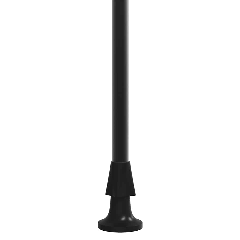 vidaXL Markiza zwijana, antracytowa, 250x150 cm, tkanina i stal