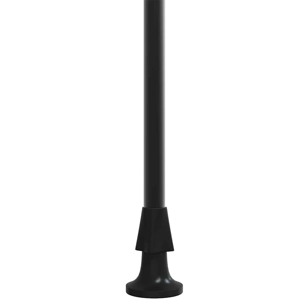 vidaXL Markiza zwijana, antracytowa, 400x150 cm, tkanina i stal