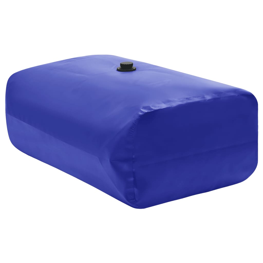 vidaXL Zbiornik na wodę, z kranikiem, składany, 360 L, PVC