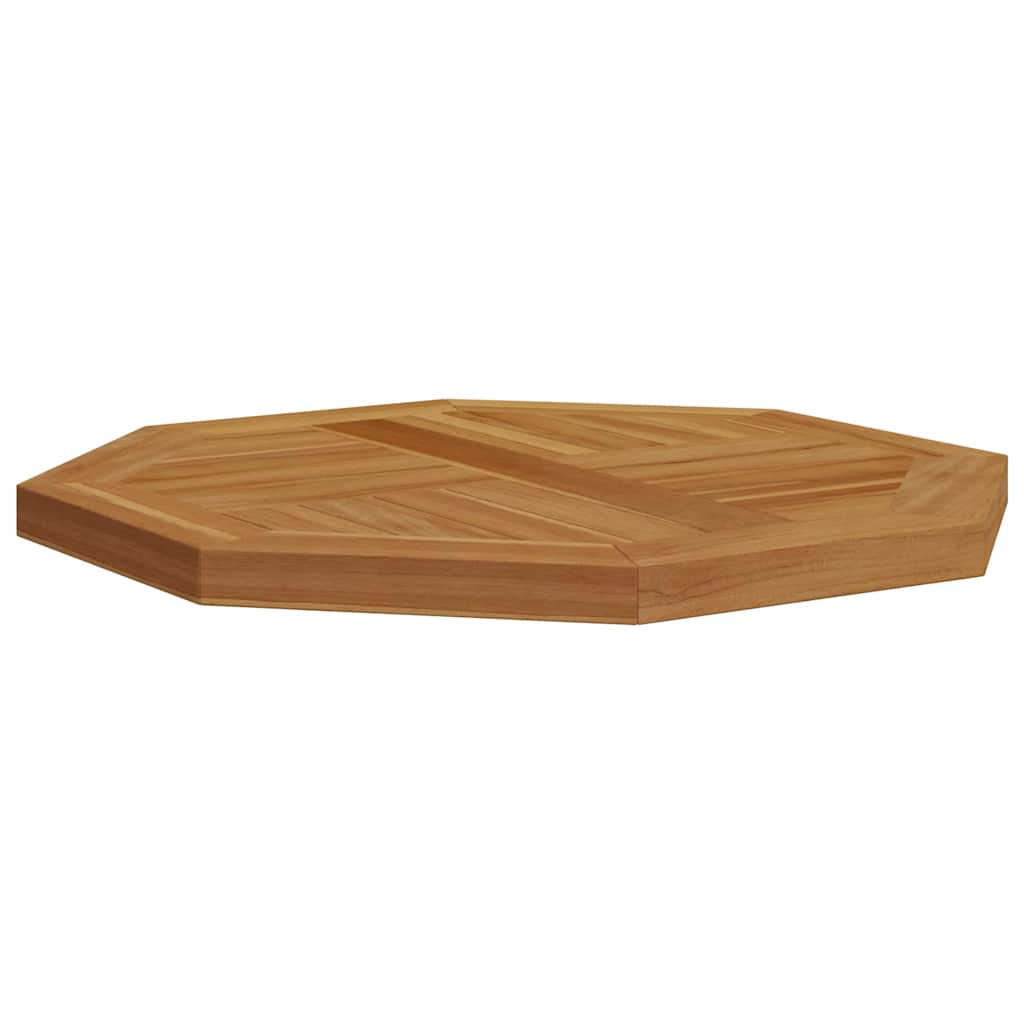 vidaXL Blat do stolika, 50x50x2,5 cm, ośmiokątny, lite drewno tekowe