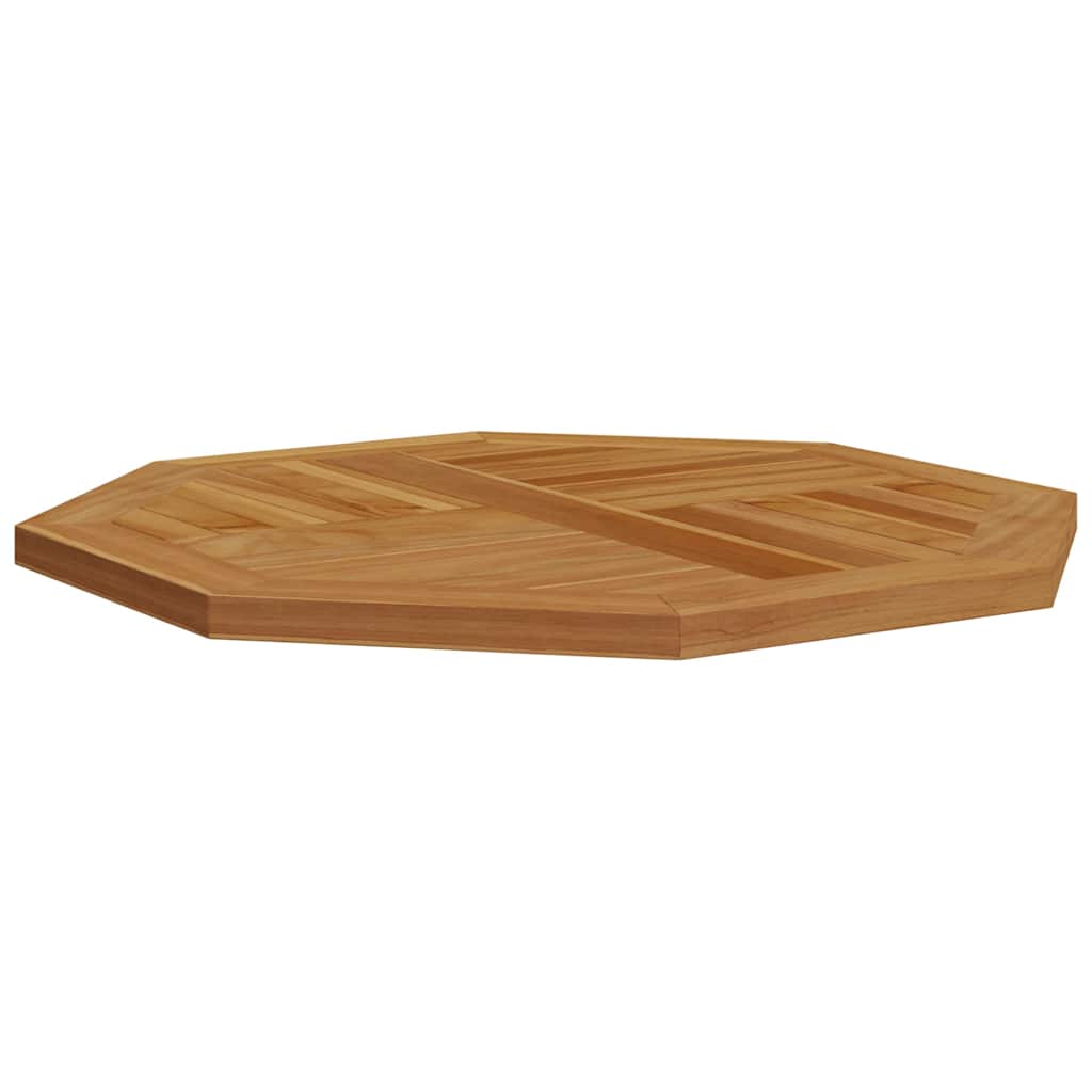 vidaXL Blat do stolika, 60x60x2,5 cm, ośmiokątny, lite drewno tekowe