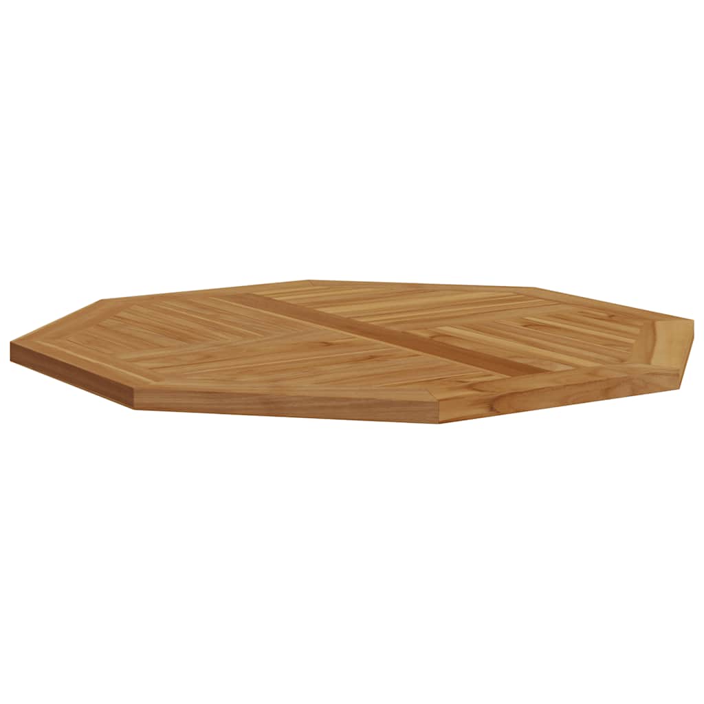vidaXL Blat do stolika, 90x90x2,5 cm, ośmiokątny, lite drewno tekowe