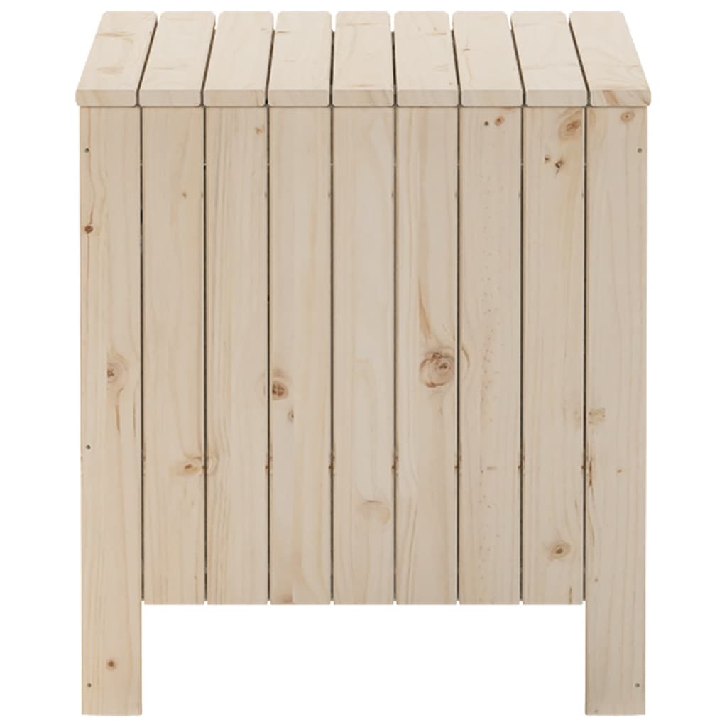 vidaXL Skrzynia z wiekiem RANA, 60x49x54 cm, lite drewno sosnowe