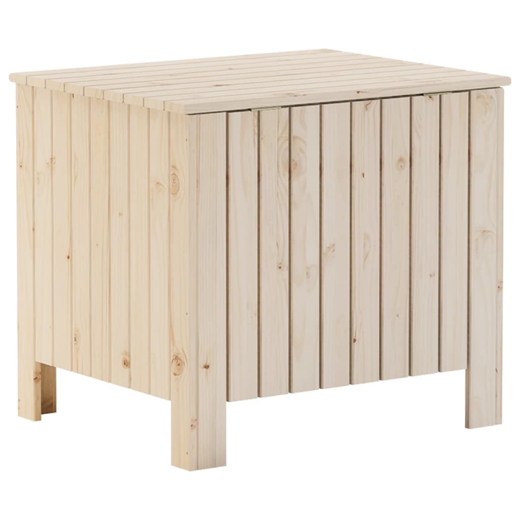 vidaXL Skrzynia z wiekiem RANA, 60x49x54 cm, lite drewno sosnowe