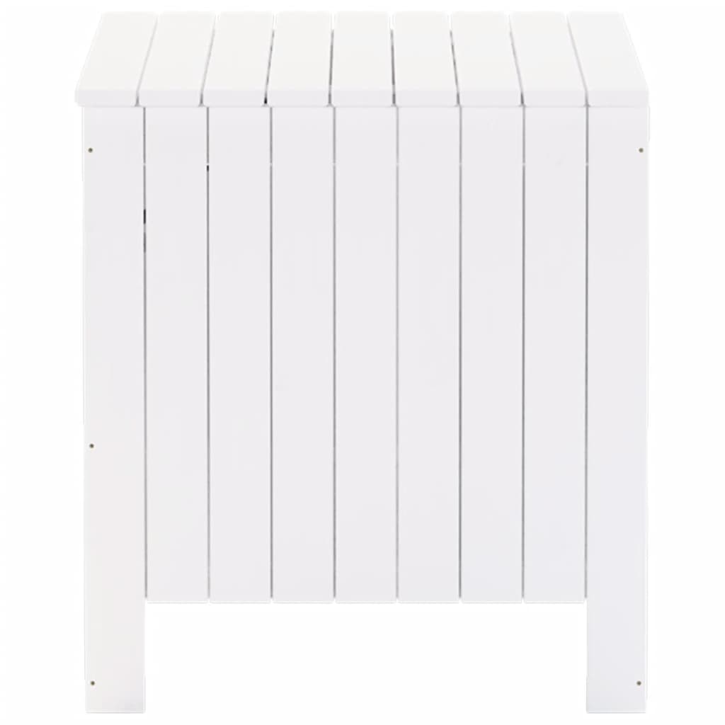 vidaXL Skrzynia z wiekiem RANA, biała, 60x49x54cm, lite drewno sosnowe