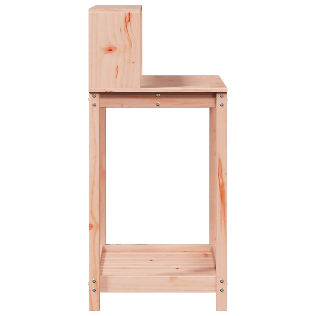 vidaXL Stolik ogrodniczy z półkami 82,5x50x109,5 cm, drewno daglezjowe
