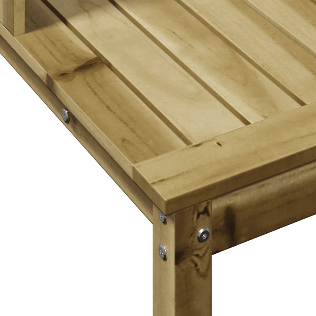 vidaXL Stolik ogrodniczy z półką, 82,5x50x109,5 cm, impregnowana sosna