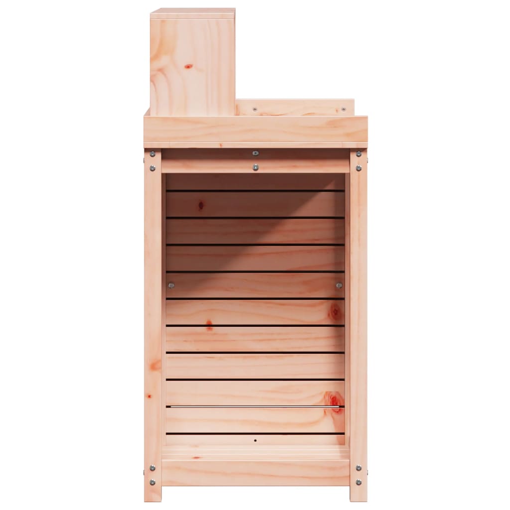 vidaXL Stolik ogrodniczy z półką, 82,5x50x109,5 cm, drewno daglezjowe