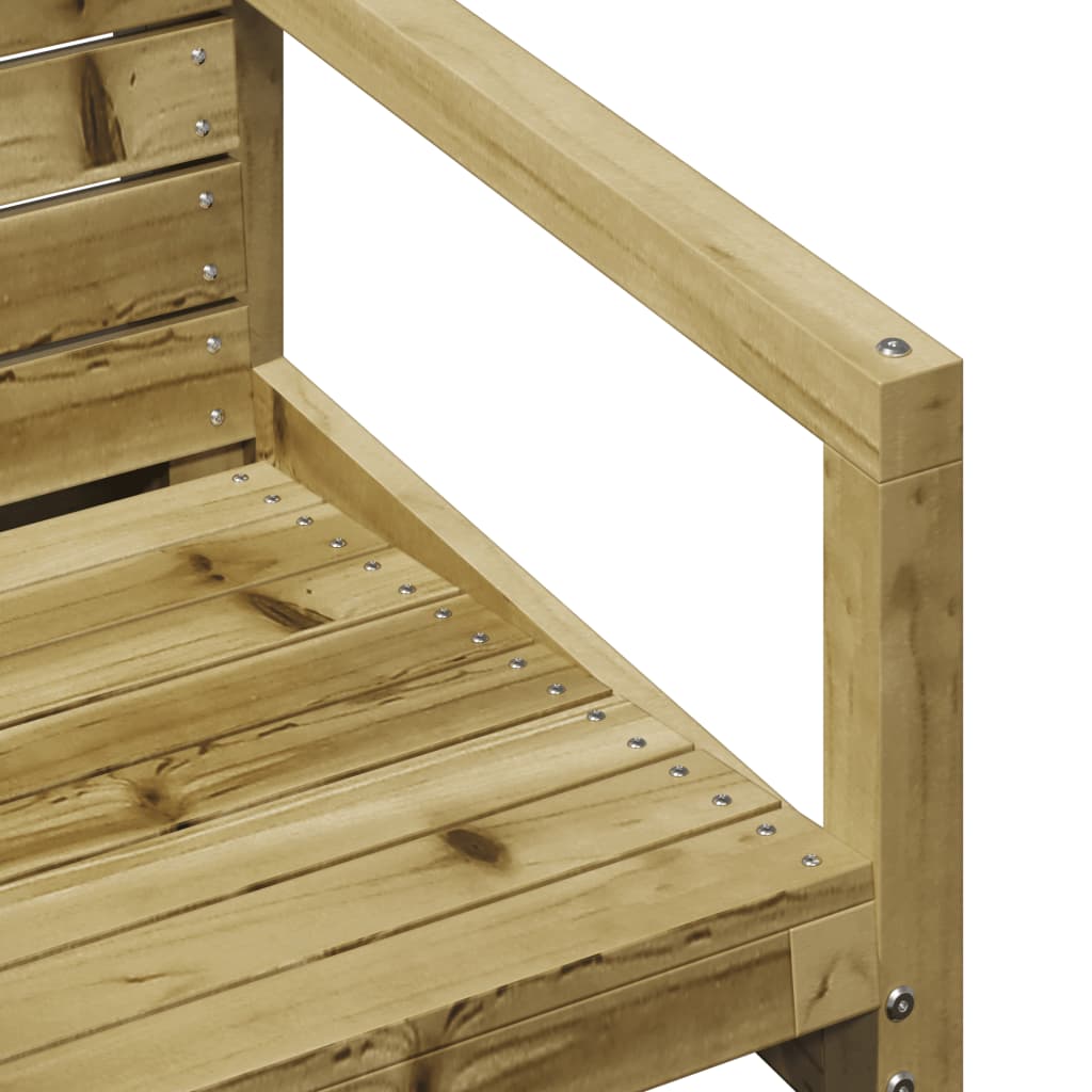 vidaXL Krzesło ogrodowe, 57,5x63x76 cm, impregnowane drewno sosnowe