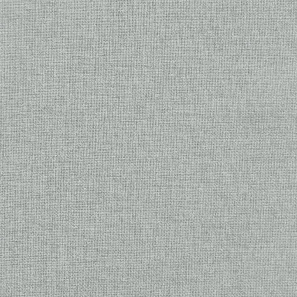 vidaXL Poduszka na ławkę ogrodową, jasnoszary melanż, 100x50x7 cm