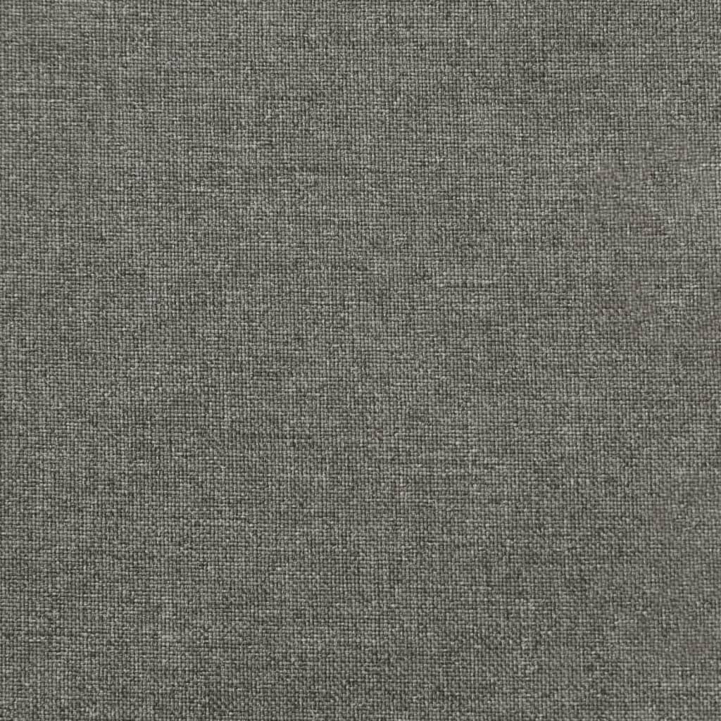 vidaXL Poduszka na ławkę ogrodową, ciemnoszary melanż, 100x50x7 cm