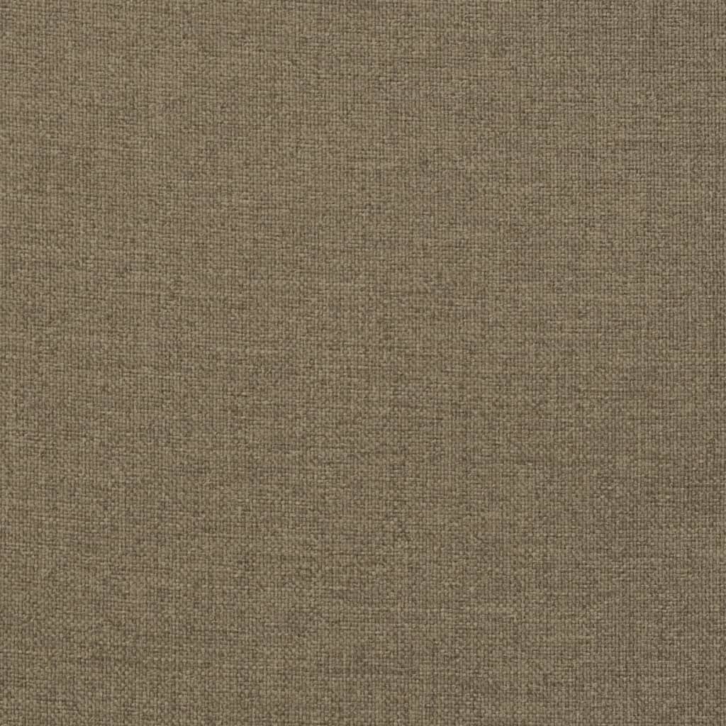 vidaXL Poduszka na ławkę ogrodową, taupe melanż, 100x50x7 cm