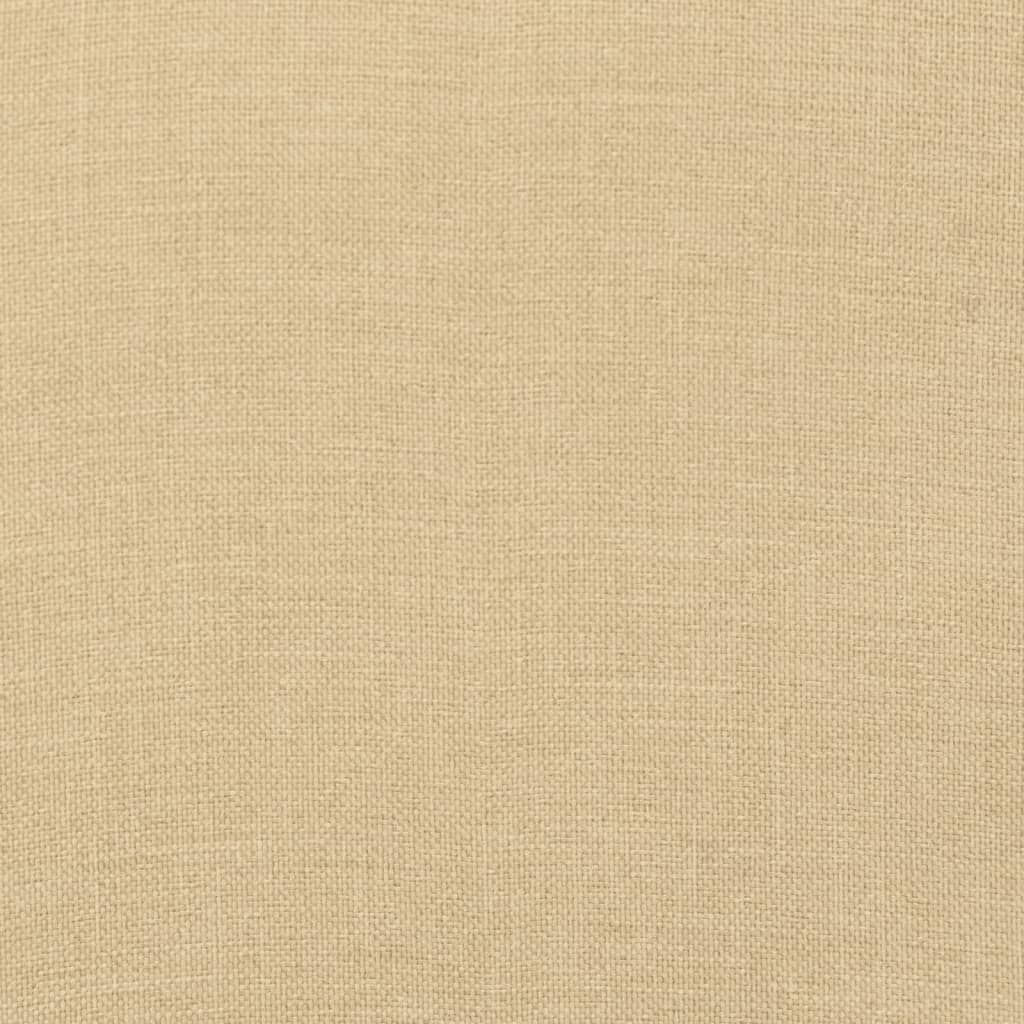 vidaXL Poduszki na ławkę ogrodową, 2 szt., beżowy melanż, 100x50x7 cm