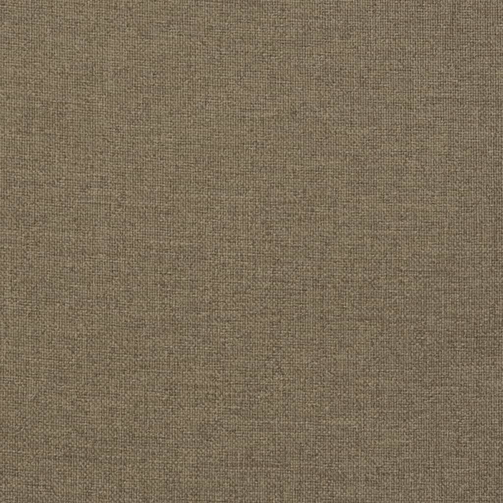 vidaXL Poduszki na ławkę ogrodową, 2 szt., melanż taupe, 100x50x7 cm