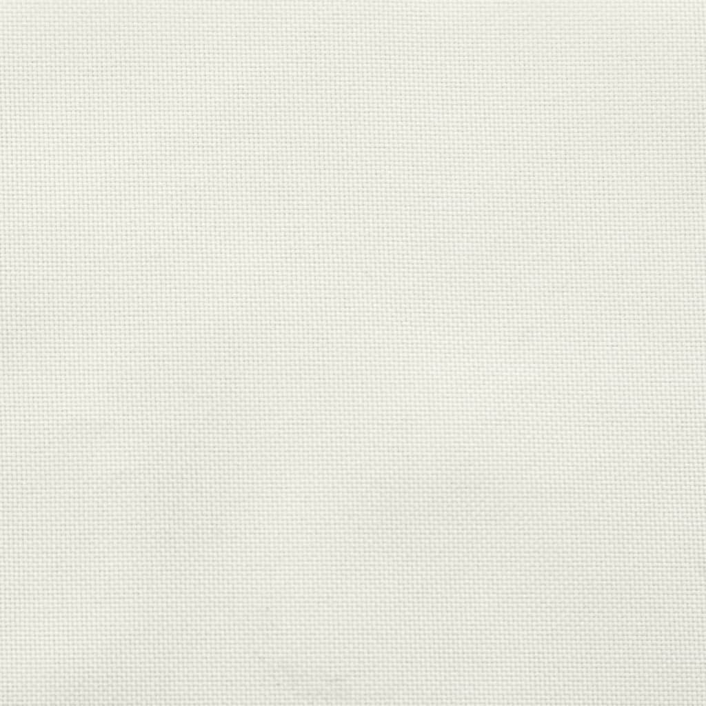 vidaXL Poduszki na ławkę ogrodową, 2 szt., kremowy melanż, 200x50x7 cm