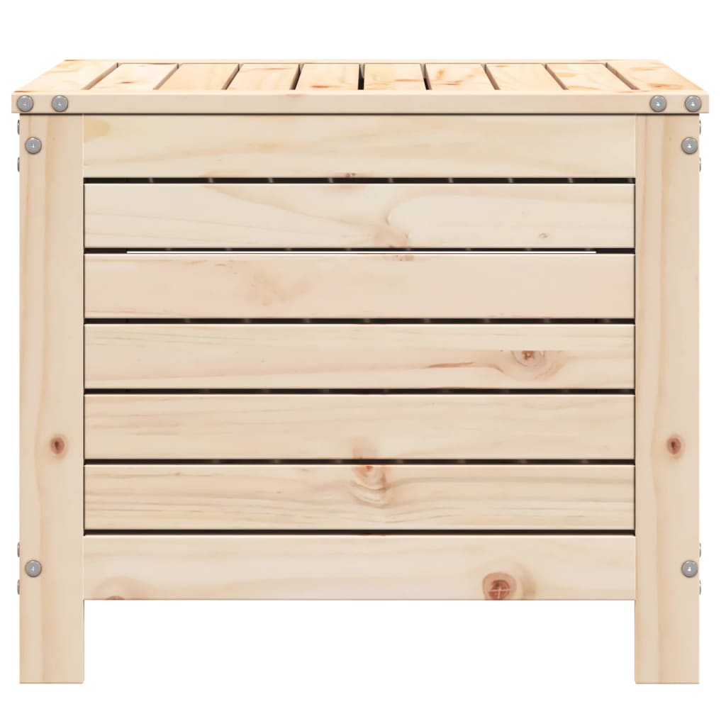 vidaXL Podnóżek ogrodowy, 62x63,5x53,5 cm, lite drewno sosnowe
