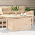 vidaXL Stolik ogrodowy, 100x50x75 cm, lite drewno sosnowe