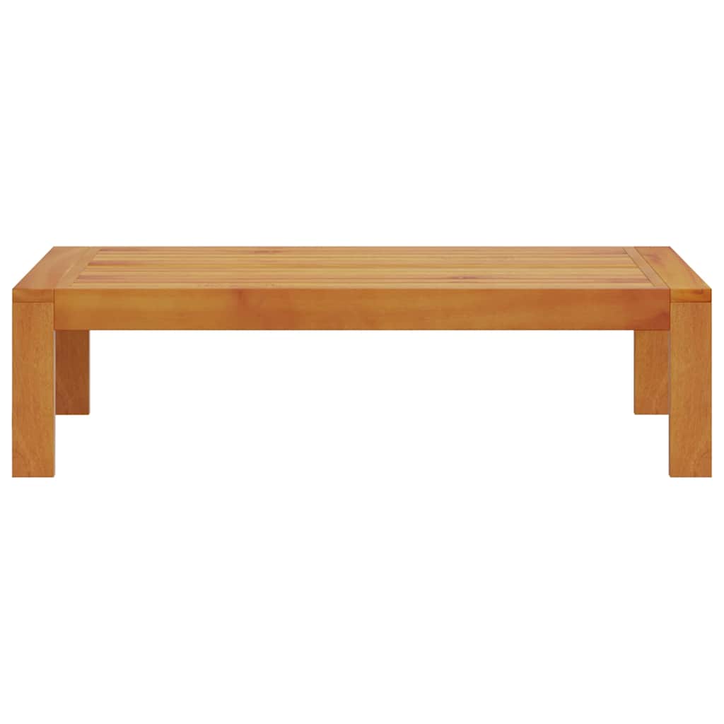 vidaXL Stolik ogrodowy, 100x50x27 cm, lite drewno akacjowe