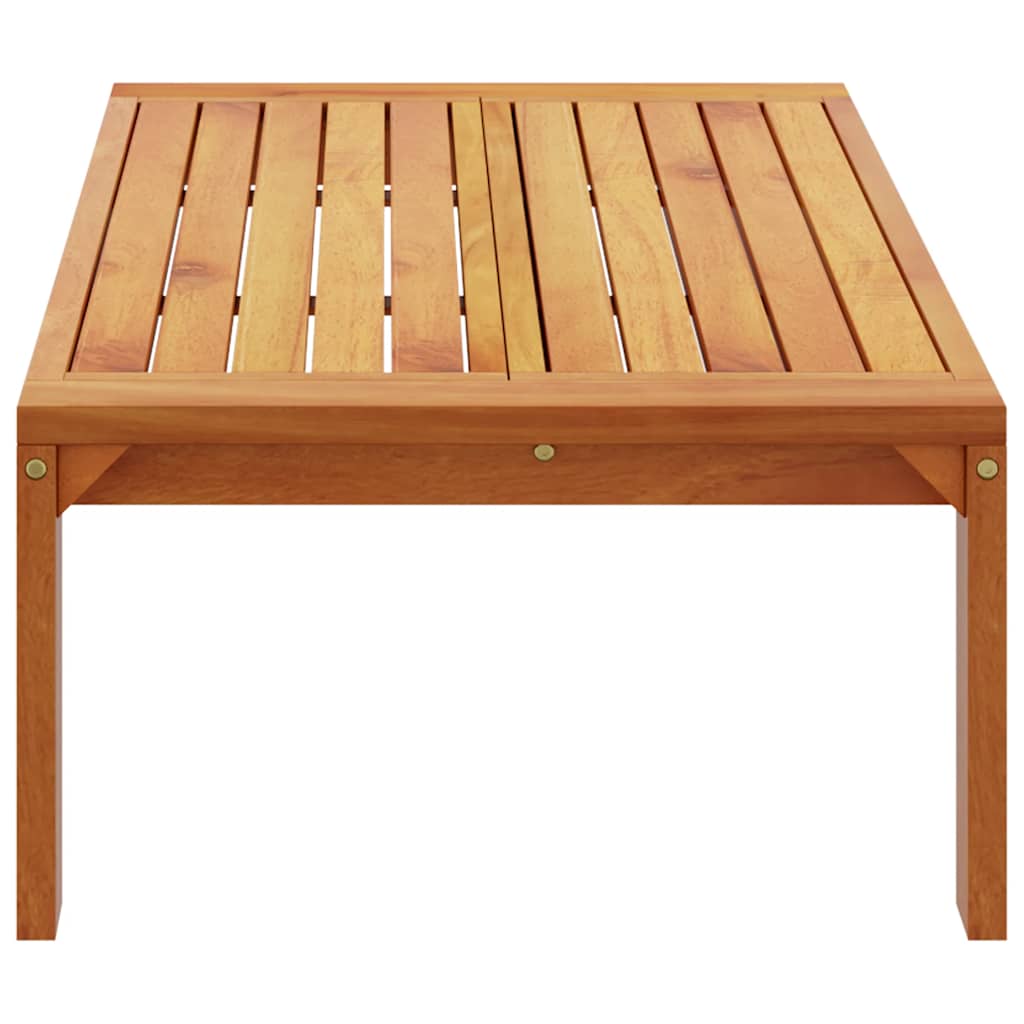 vidaXL Stolik ogrodowy, 100x50x27 cm, lite drewno akacjowe