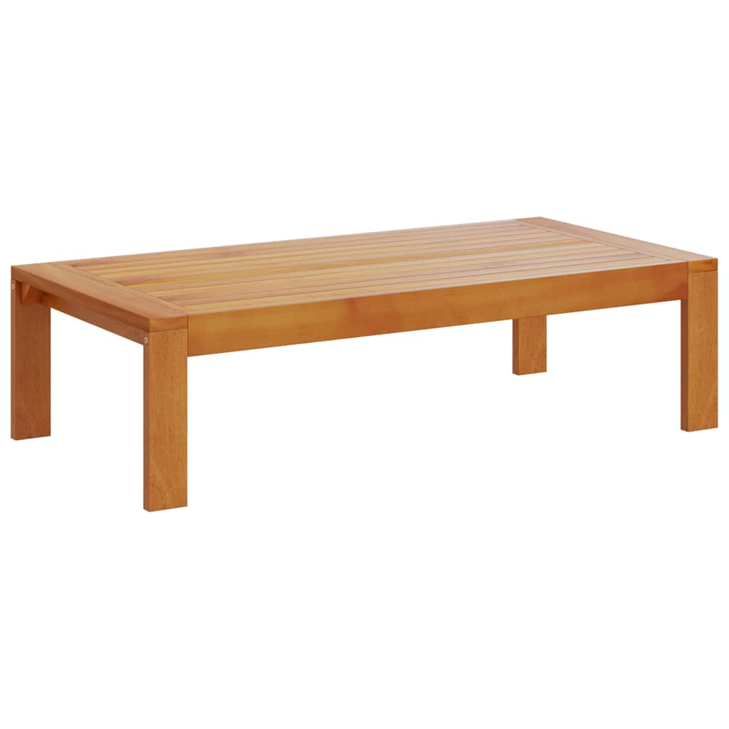 vidaXL Stolik ogrodowy, 100x50x27 cm, lite drewno akacjowe