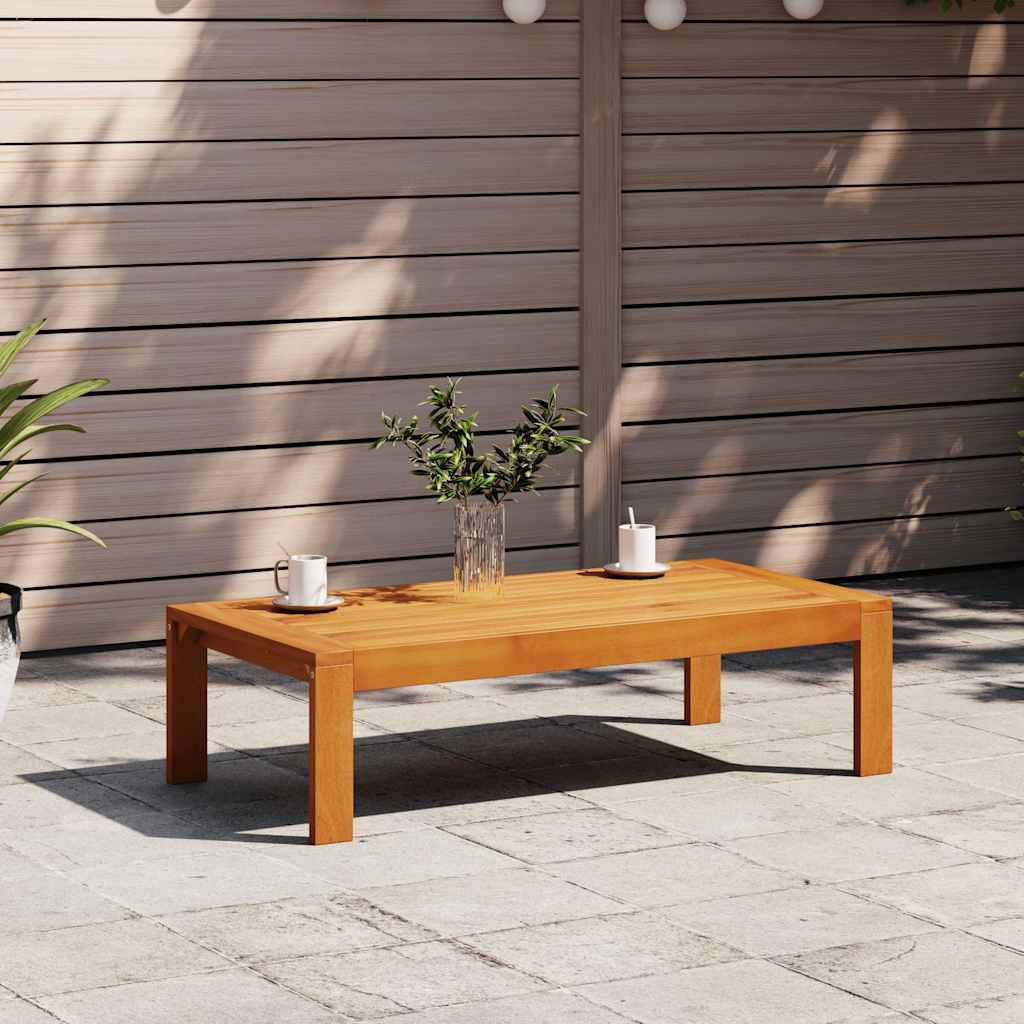 vidaXL Stolik ogrodowy, 100x50x27 cm, lite drewno akacjowe