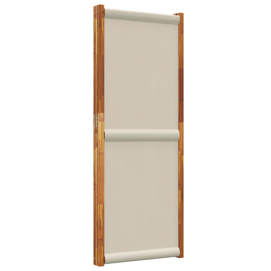 vidaXL Parawan 3-panelowy, jasnoszary, 210x180 cm
