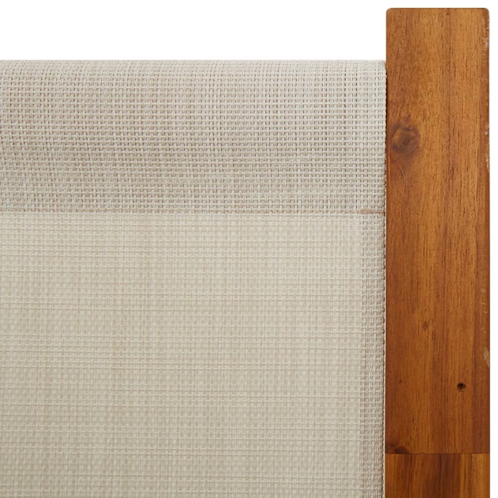 vidaXL Parawan 4-panelowy, jasnoszary, 280x180 cm