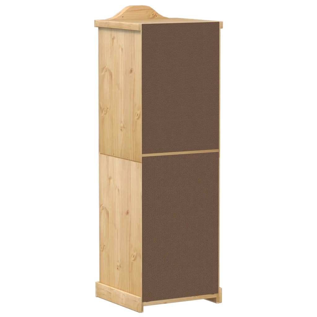 vidaXL Szafa Corona, 55x52x170 cm, lite drewno sosnowe
