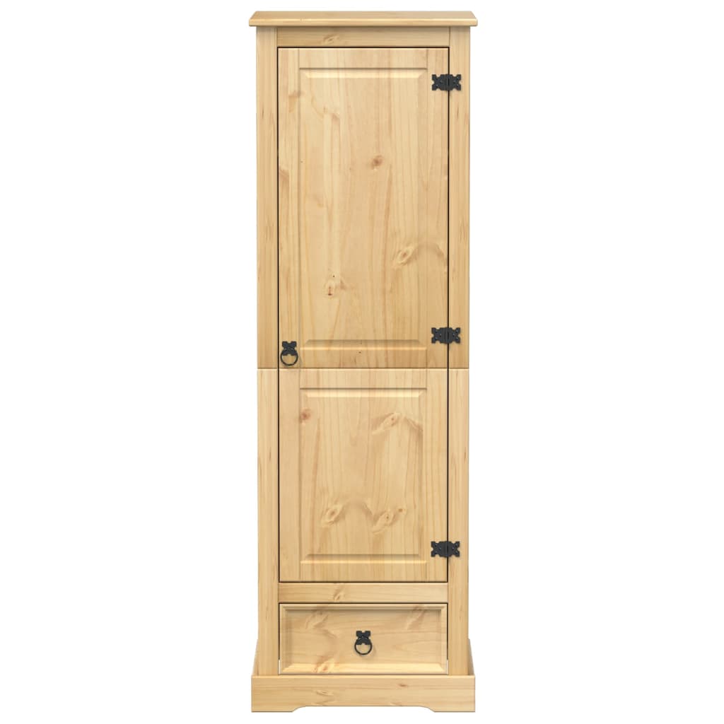vidaXL Szafa Corona, 55x50x170 cm, lite drewno sosnowe