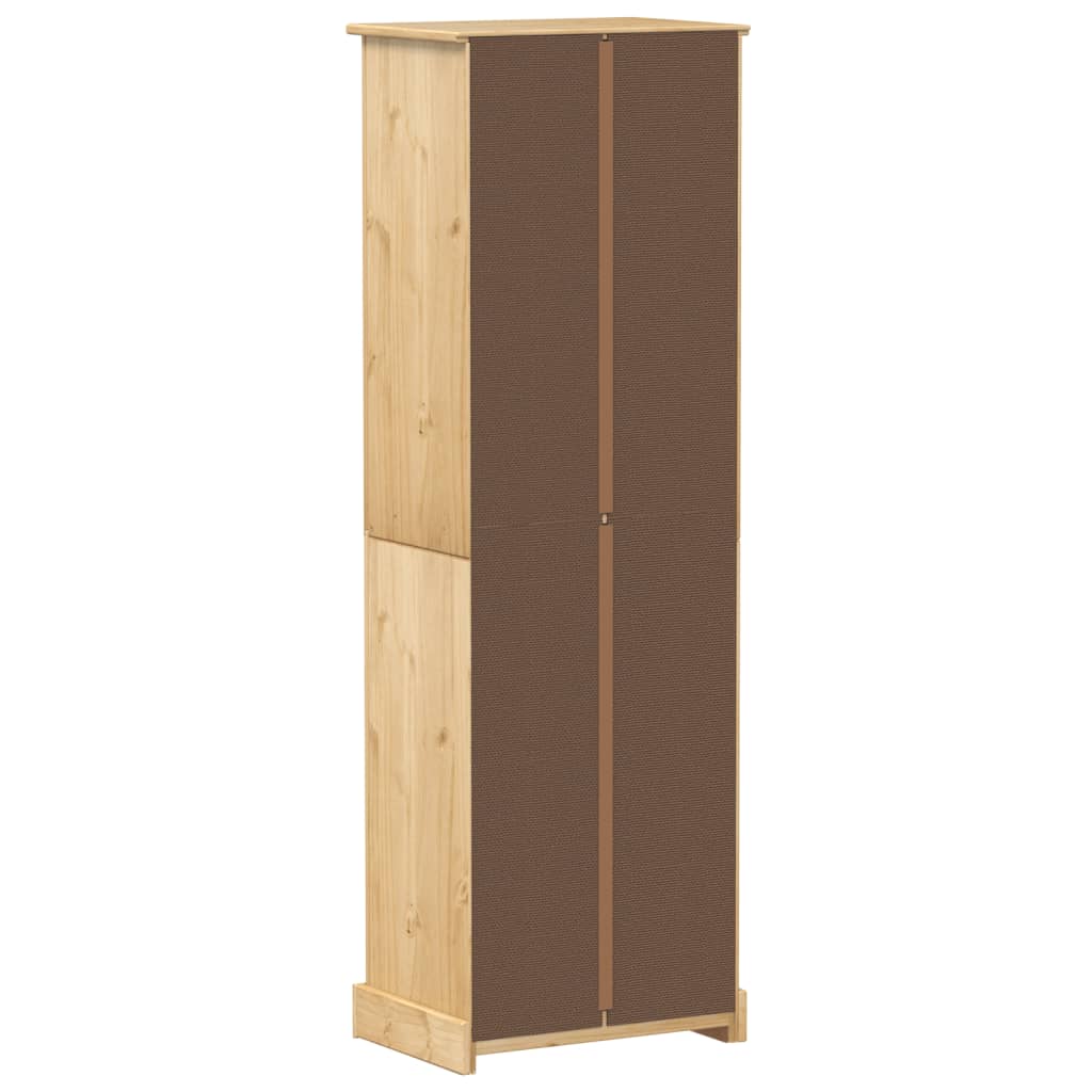 vidaXL Szafa Corona, 55x38x170 cm, lite drewno sosnowe