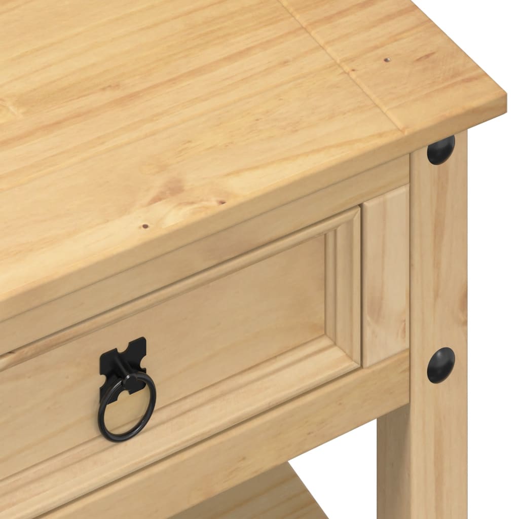vidaXL Stolik kawowy z szufladami Corona, 100x48x45 cm, drewno sosnowe