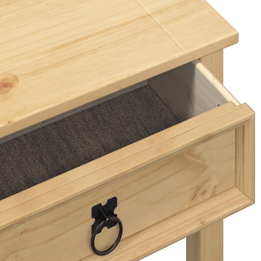 vidaXL Stolik konsolowy Corona, 55x35x73 cm, lite drewno sosnowe